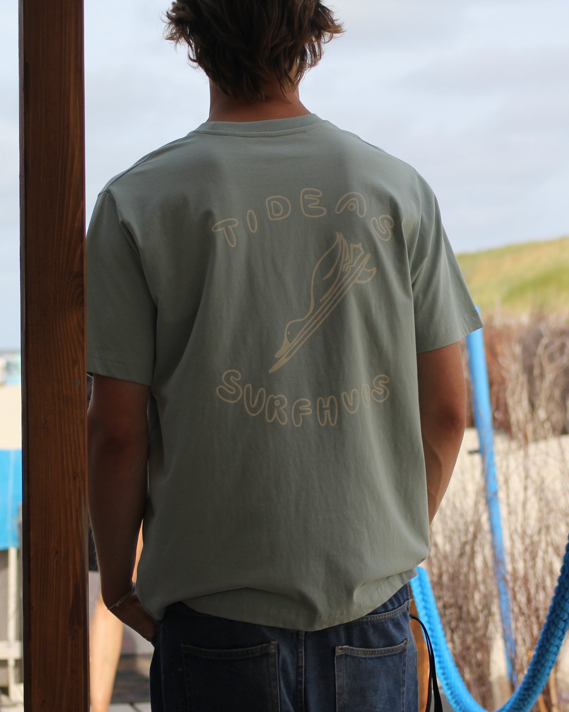 Tidens T-Shirt mit Backprint "Duckdive" im lässigen Surferlook
