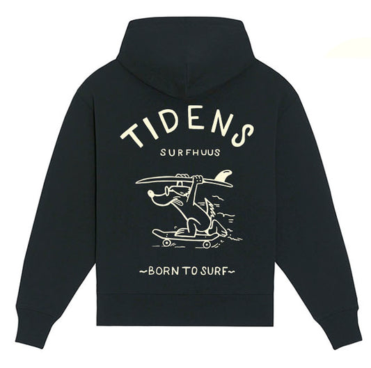 Tidens Hoodie "Born to Surf"