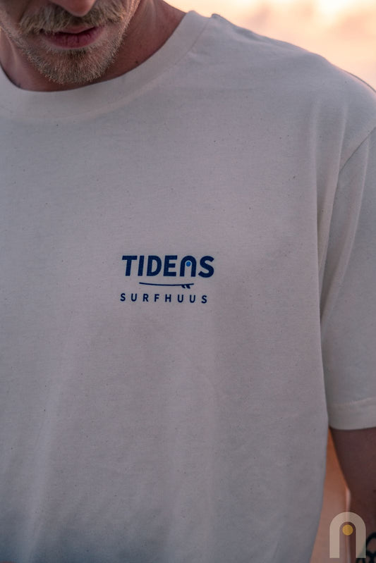 Tidens T-Shirt unisex "Northsea Stoke" natural raw